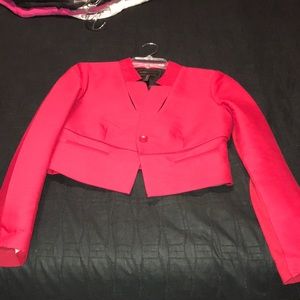 Red blazer